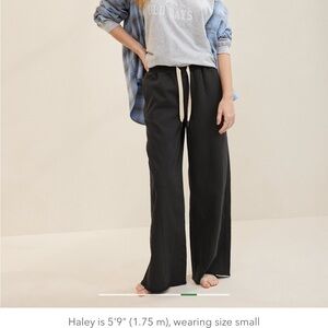 American Eagle Outfitters Black Wide Leg Pants